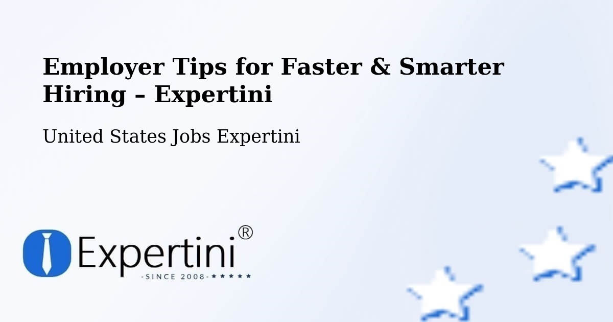 Employer Tips for Hiring & Recruitment – Crane - Crane, United States Jobs Expertini